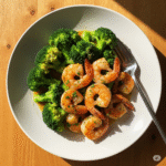 Healthy Garlic Butter Shrimp and Broccoli